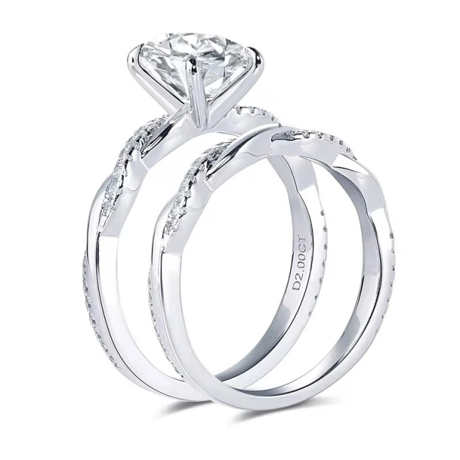 Eternal Twist Engagement 2ct Ring